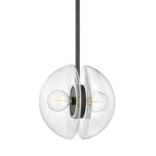 Kert Pendant with Black Brass Finish