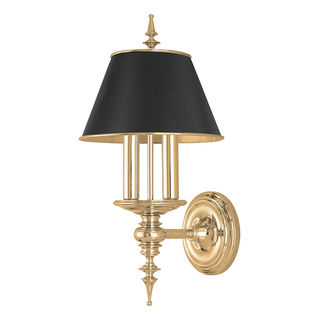 Cheshire Wall Sconce Aged Brass