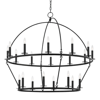 Howell Chandelier Aged Iron