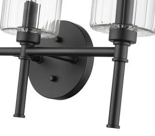 Chastine 3-Light Vanity Matte Black