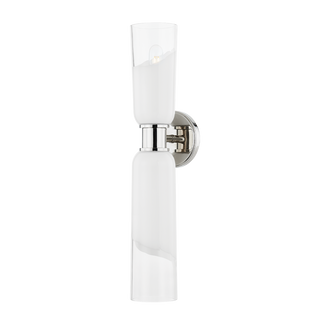 WASSON Wall Sconce with Polished Nickel Finish