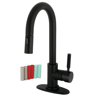 Kaiser Bar Prep Faucet in Matte Black