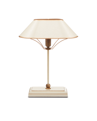 Daphne White Table Lamp