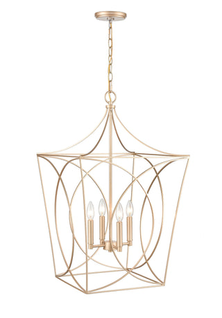 Tracy 4-Light Pendant light Painted Modern Gold