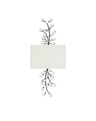 Crystal Bud Tall Wall Sconce