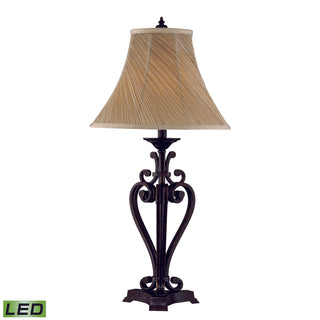 Angers 32.38'' High 1-Light Table Lamp - Dark Bronze - Includes LED Bulb