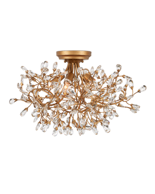 Crystal Bud Semi-Flush Mount