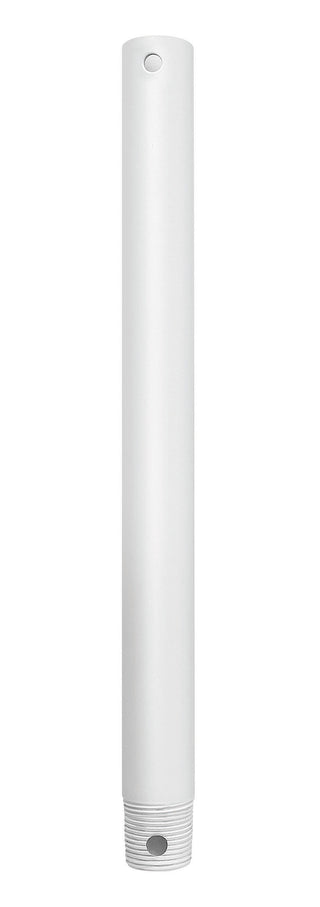 12" Downrod in Chalk White