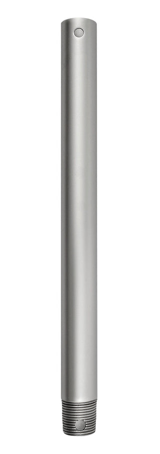 12" Downrod in Satin Steel