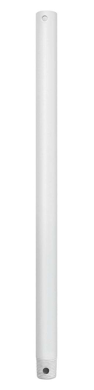 18" Downrod - Matte White