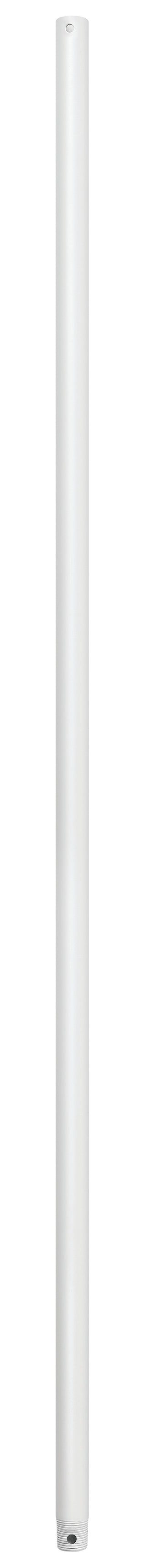 48" Downrod in Chalk White