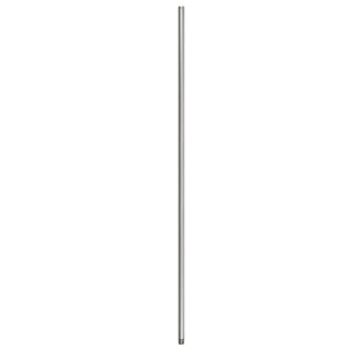 60" Downrod - Satin Steel