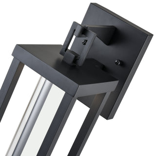 Dumont LED Outdoor Wall Sconce Powder Coated Black