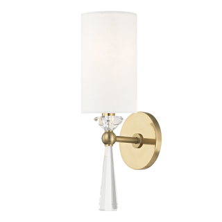 Birch Wall Sconce Aged Brass