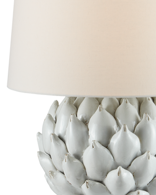 Cynara White Table Lamp