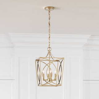 Tracy 4-Light Pendant light Painted Modern Gold