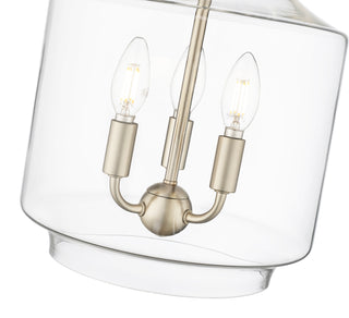 Mahannah 3-Light Pendant Light Modern Gold