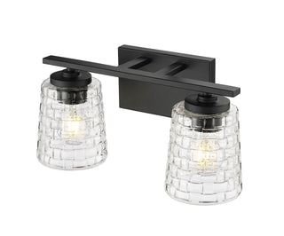 Saben 2-Light Vanity Matte Black