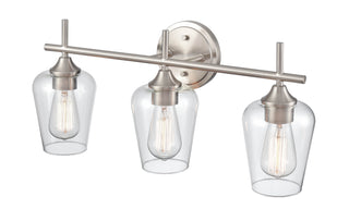Ashford 3-Light Vanity - Brushed Nickel