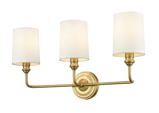 Leena 3-Light Vanity Vintage Brass