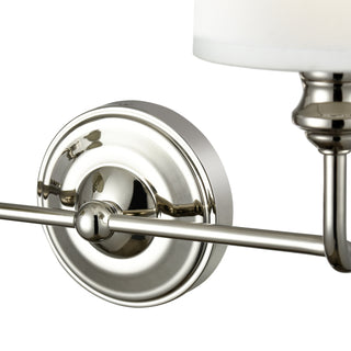 Leena 2-Light Vanity Polished Nickel