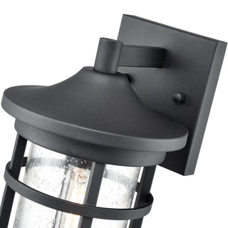 Namath 1-Light Outdoor Wall Sconce Textured Black