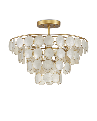 Bon Vivant Small Semi-Flush Mount