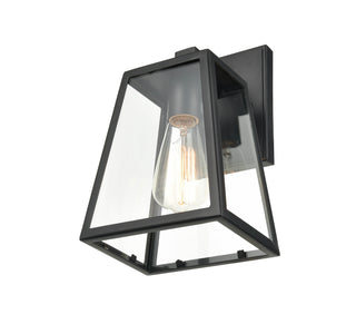 Grant 1-Light Outdoor Wall Sconce Powder Coated Black