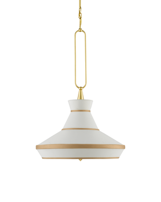 Perth Gold & White Pendant