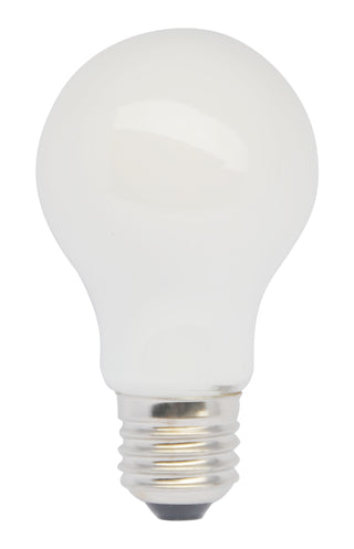 10W 3000K LED A19 Opal white Filament bulb with 1200 Lumens