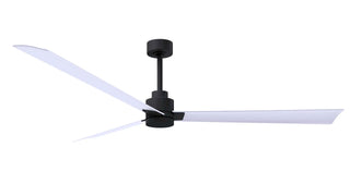 72 Inch Alessandra series  3-blade transitional ceiling fan. Multiple finish options to choose from.