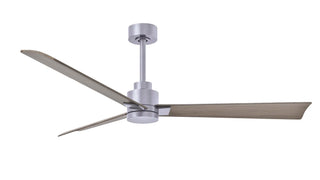 56 Inch Alessandra  series  3-blade transitional ceiling fan. Multiple finish options to choose from.