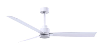 56 Inch Alessandra  series  3-blade transitional ceiling fan. Multiple finish options to choose from.