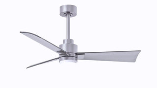 42 Inch Alessandra series  3-blade transitional ceiling fan. Multiple finish options to choose from.