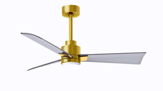 42 Inch Alessandra series  3-blade transitional ceiling fan. Multiple finish options to choose from.