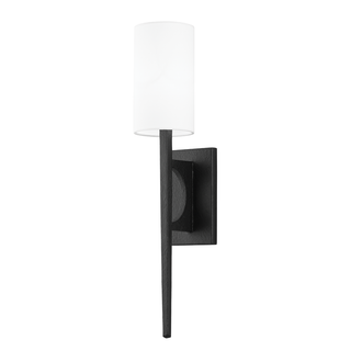 Wallace Wall Sconce with BLACK IRON Finish