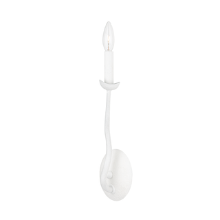 Reign Wall Sconce with GESSO WHITE Finish