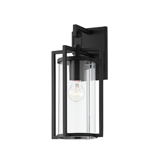 Percy Wall Sconce with TEXTURED BLACK Finish