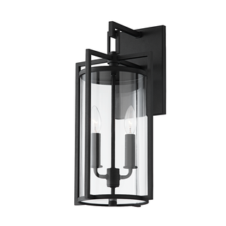 Percy Wall Sconce with TEXTURED BLACK Finish