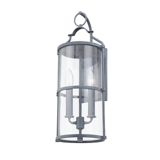 Burbank Wall Sconce with WEATHERED ZINC Finish