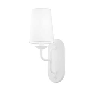 Moe Wall Sconce GESSO WHITE