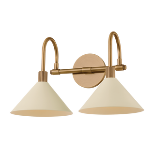 JOVANI Bath And Vanity with PATINA BRASS AND SOFT SAND Finish