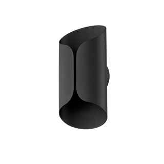 COLE Exterior Wall Sconce with TEXTURED BLACK Finish