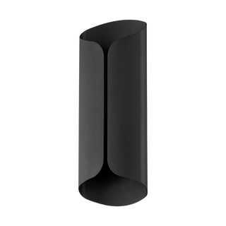 COLE Exterior Wall Sconce with TEXTURED BLACK Finish