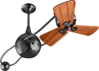 Brisa 40 Inch Wood 360° counterweight rotational ceiling fan. Multiple finish options to choose from