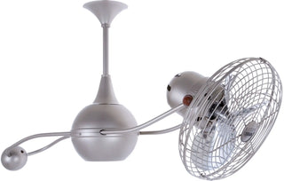 Brisa 40 Inch Metal 360° counterweight rotational ceiling fan. Multiple finish options to choose from