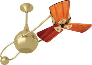 Brisa 40 Inch Wood 360° counterweight rotational ceiling fan. Multiple finish options to choose from