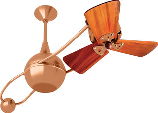 Brisa 40 Inch Wood 360° counterweight rotational ceiling fan. Multiple finish options to choose from