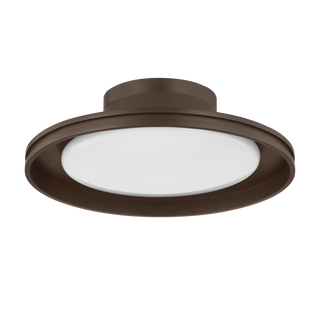 CANNES Exterior Flush Mount with Bronze Finish