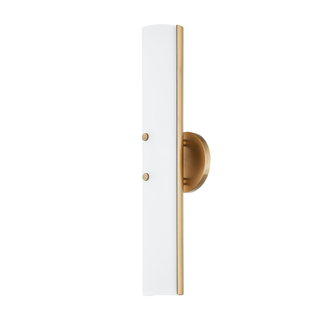 TITUS Wall Sconce with PATINA BRASS Finish